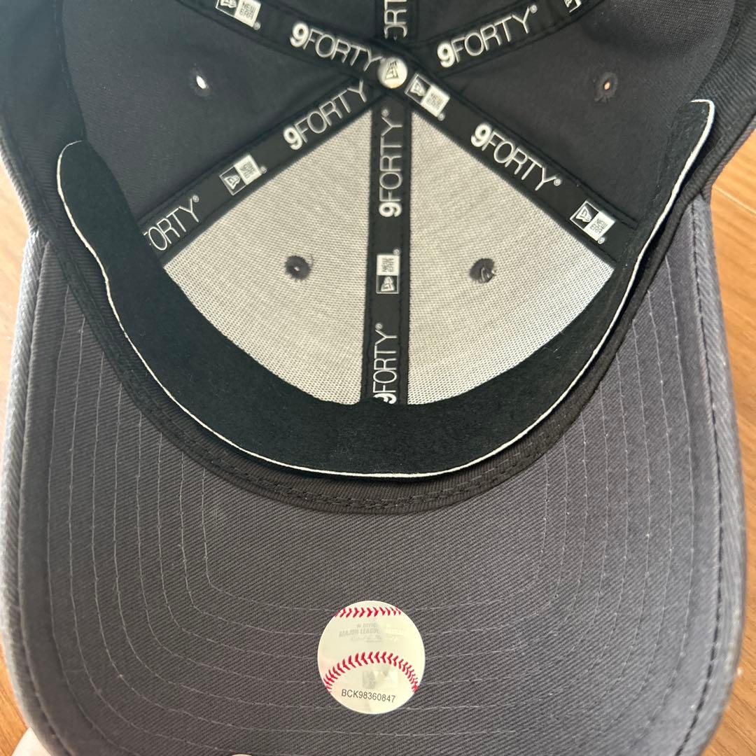 ニューエラ　NEWERA 9FORTY ラインストーン　グレー　完売品