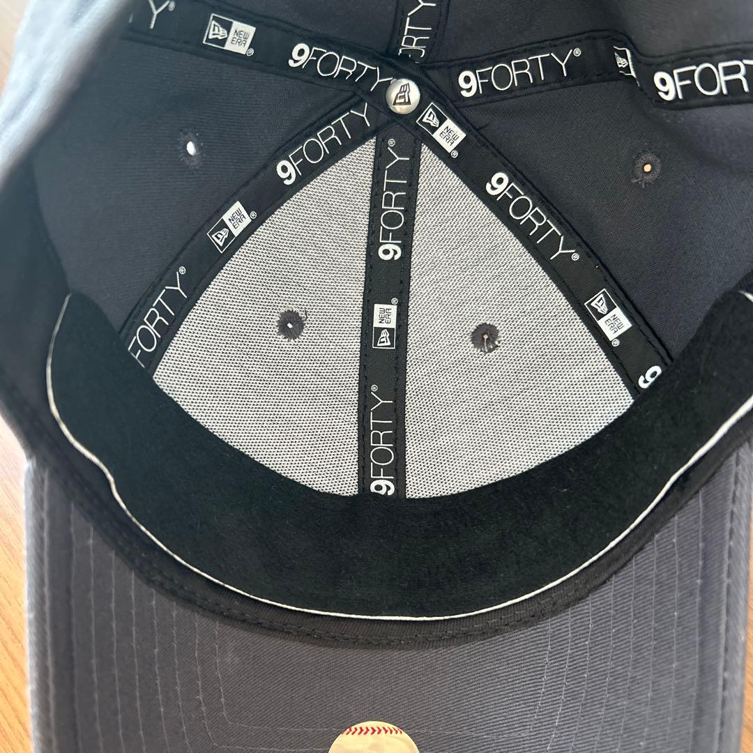 ニューエラ　NEWERA 9FORTY ラインストーン　グレー　完売品