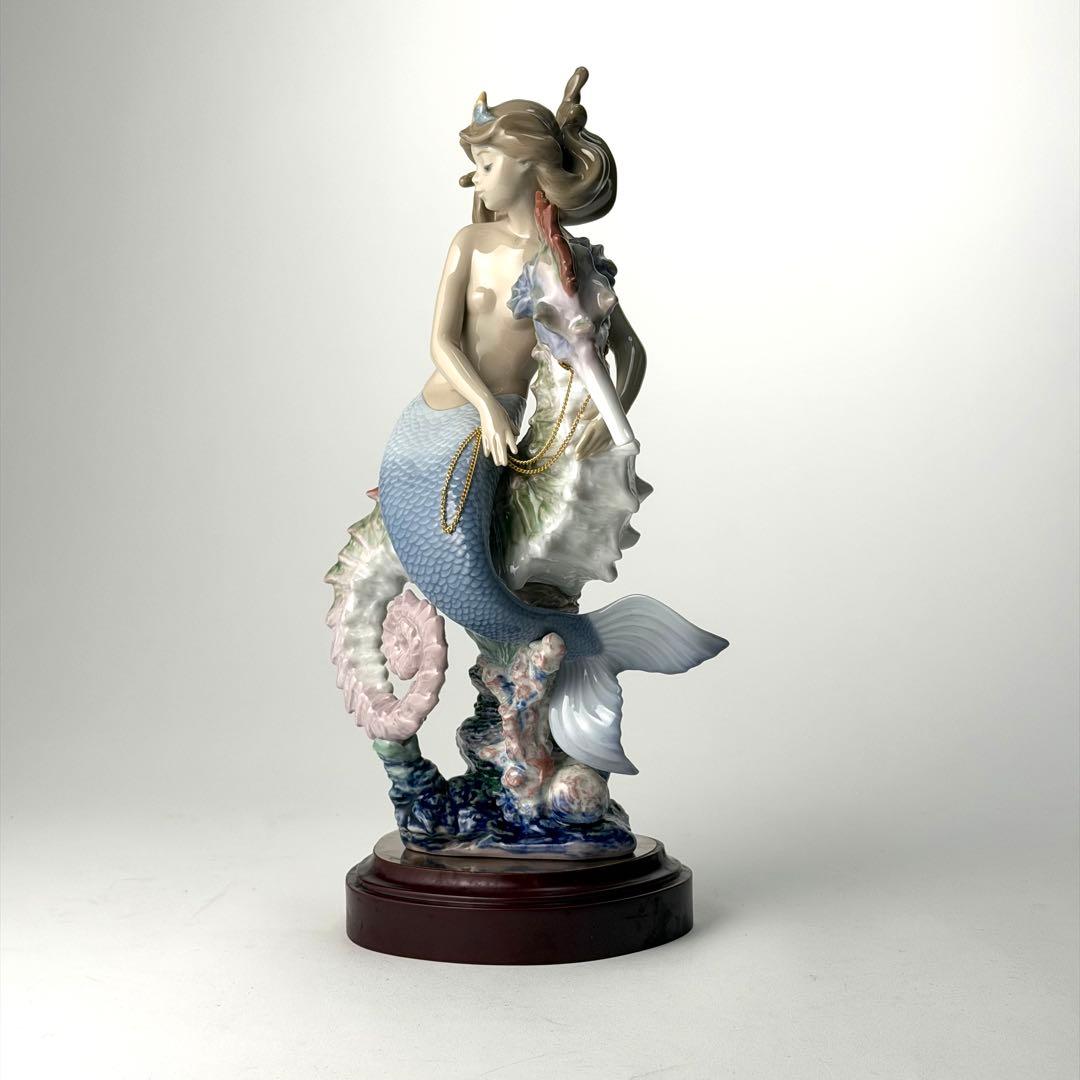 リヤドロ lladro 人魚　マーメイド　海の皇女　タツノオトシゴ