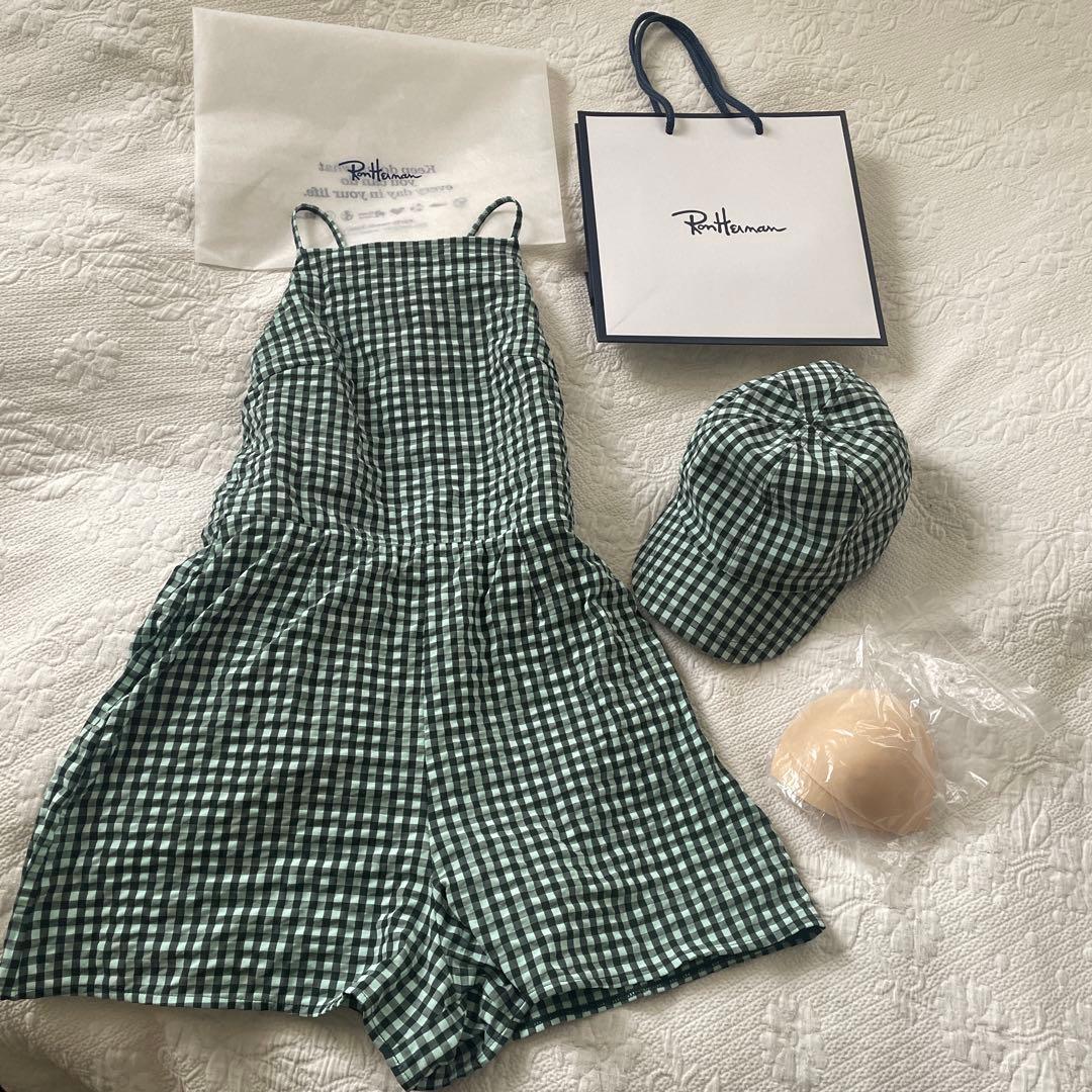 nagonstansロンハーマン別注ValkyrCap&キャミオールインワン水着