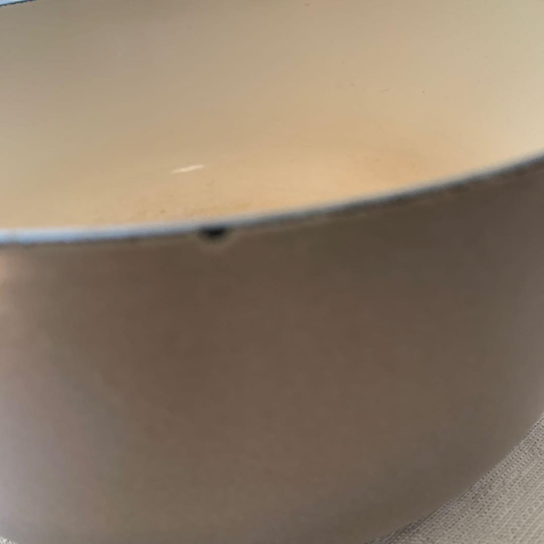 LE CREUSET グレー ジュ　両手鍋 20cm