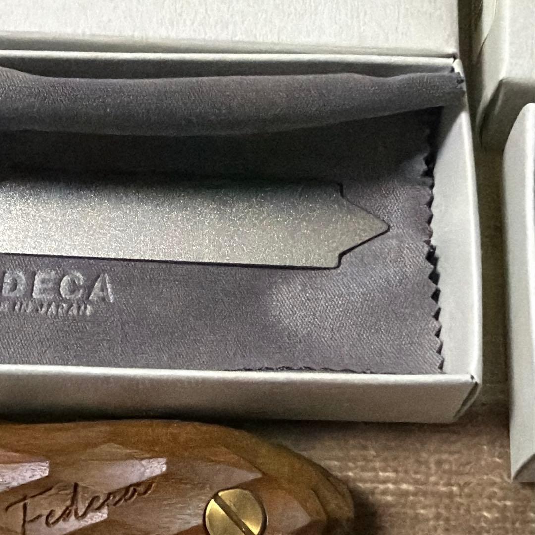 FEDECA フェデカ 折畳式料理ナイフ【天然木シリーズ】