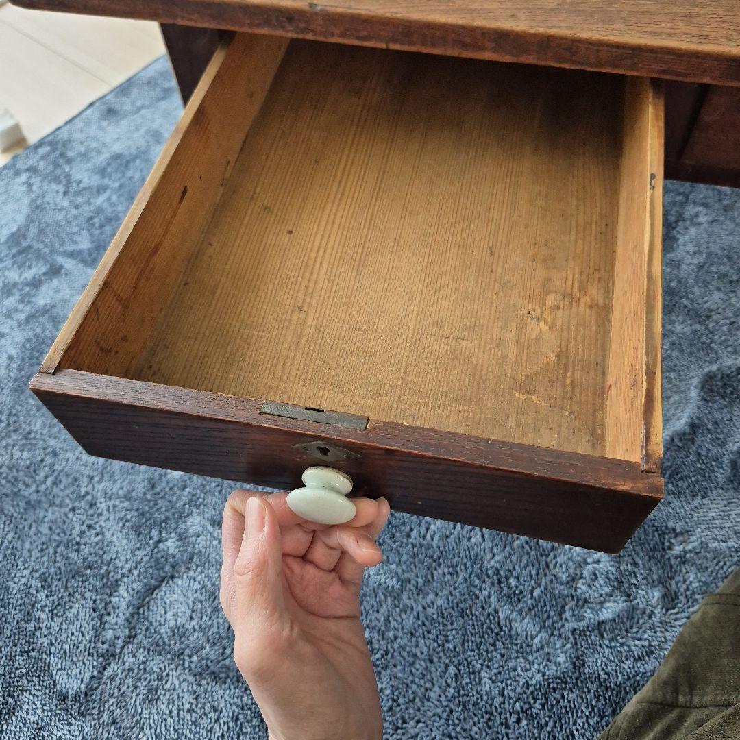 明治時代 120年前の文机 文豪机