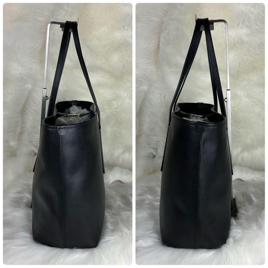 美品✨FURLA アリアナ トートバッグ ビジネスバッグ A4可 ブラック