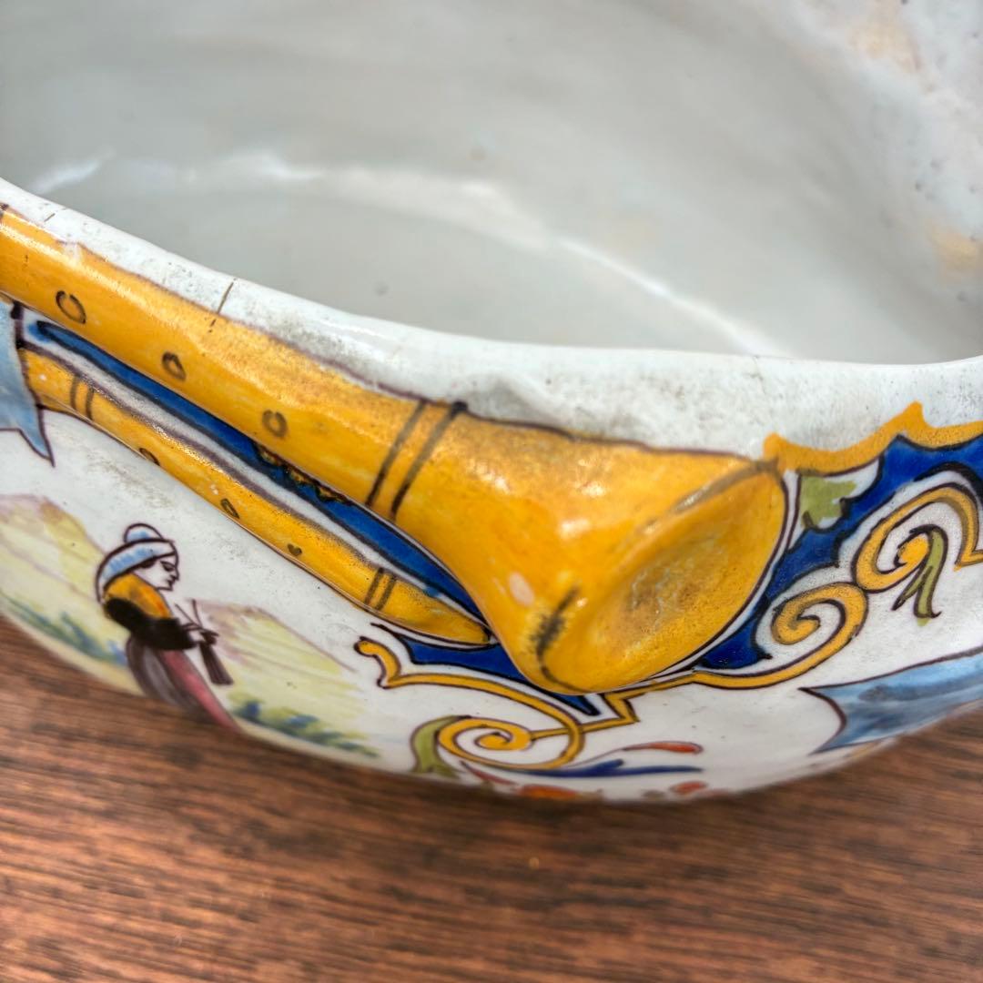 【希少】フランス 1900年代 アンティーク フラワーポット 入手困難