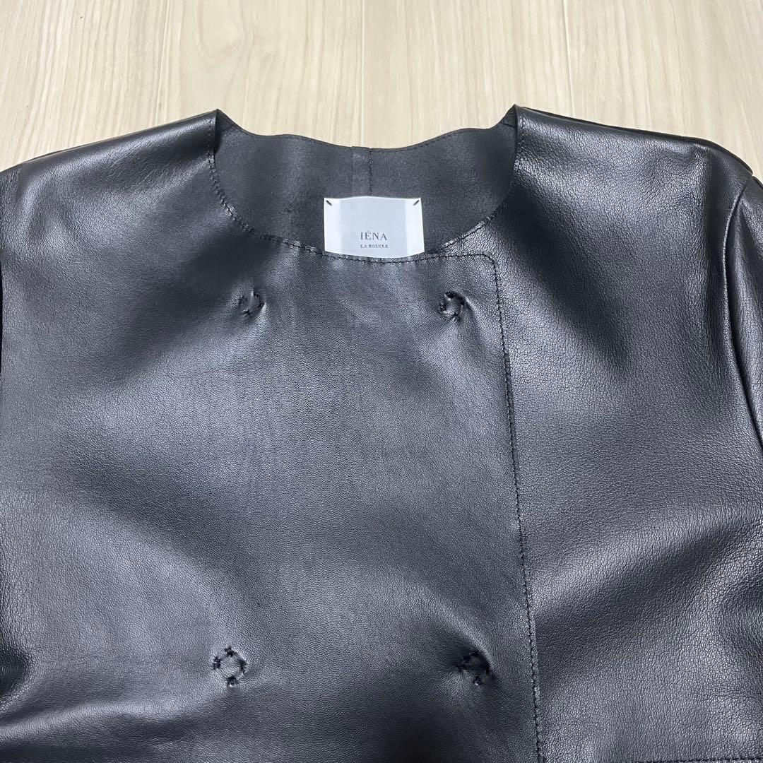 IENA LA BOUCLE シープレザージャケット