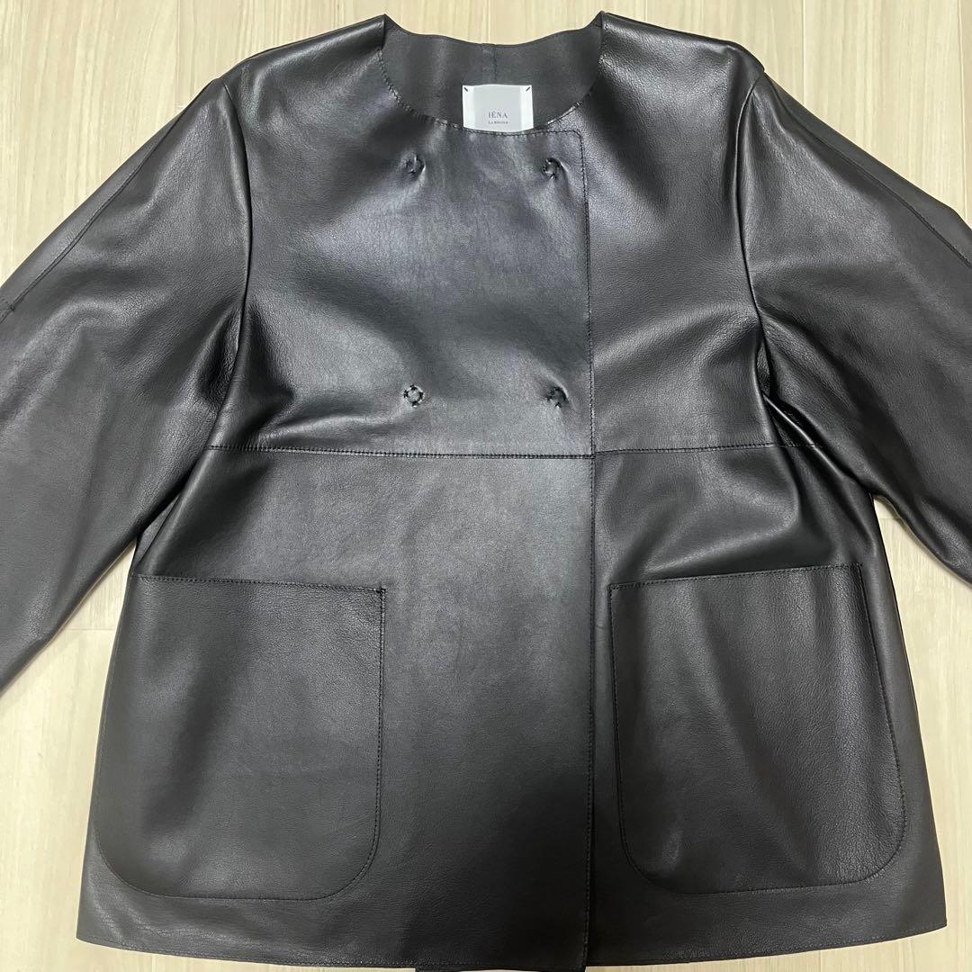 IENA LA BOUCLE シープレザージャケット