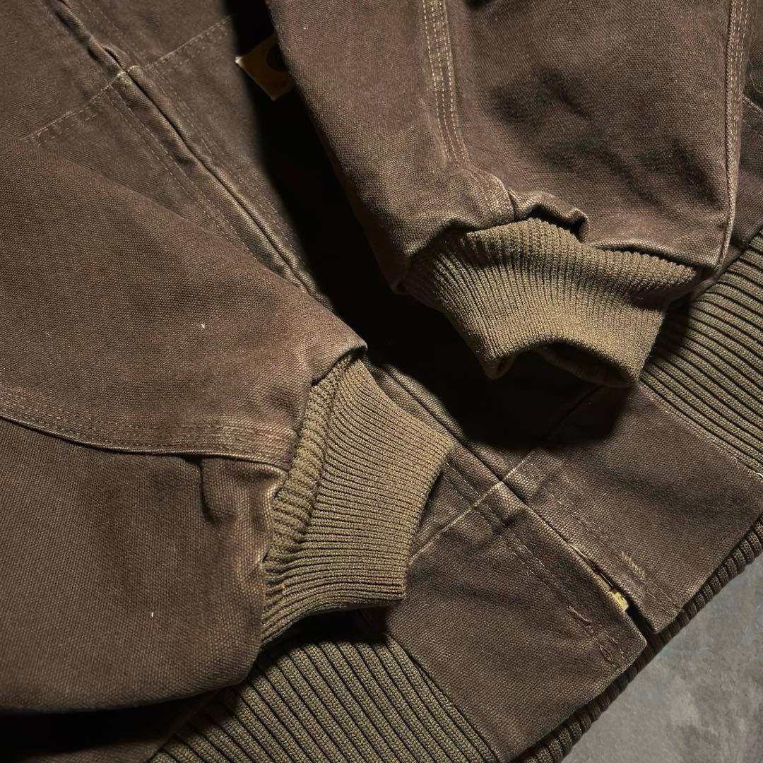 【希少】carhartt アクティブジャケット J130 DKB 雰囲気抜群