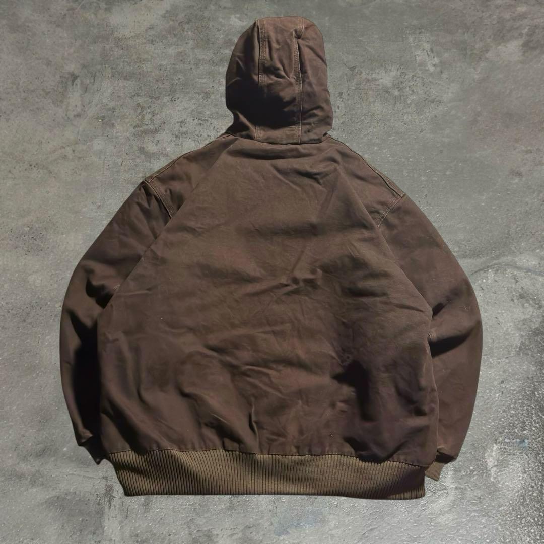 【希少】carhartt アクティブジャケット J130 DKB 雰囲気抜群