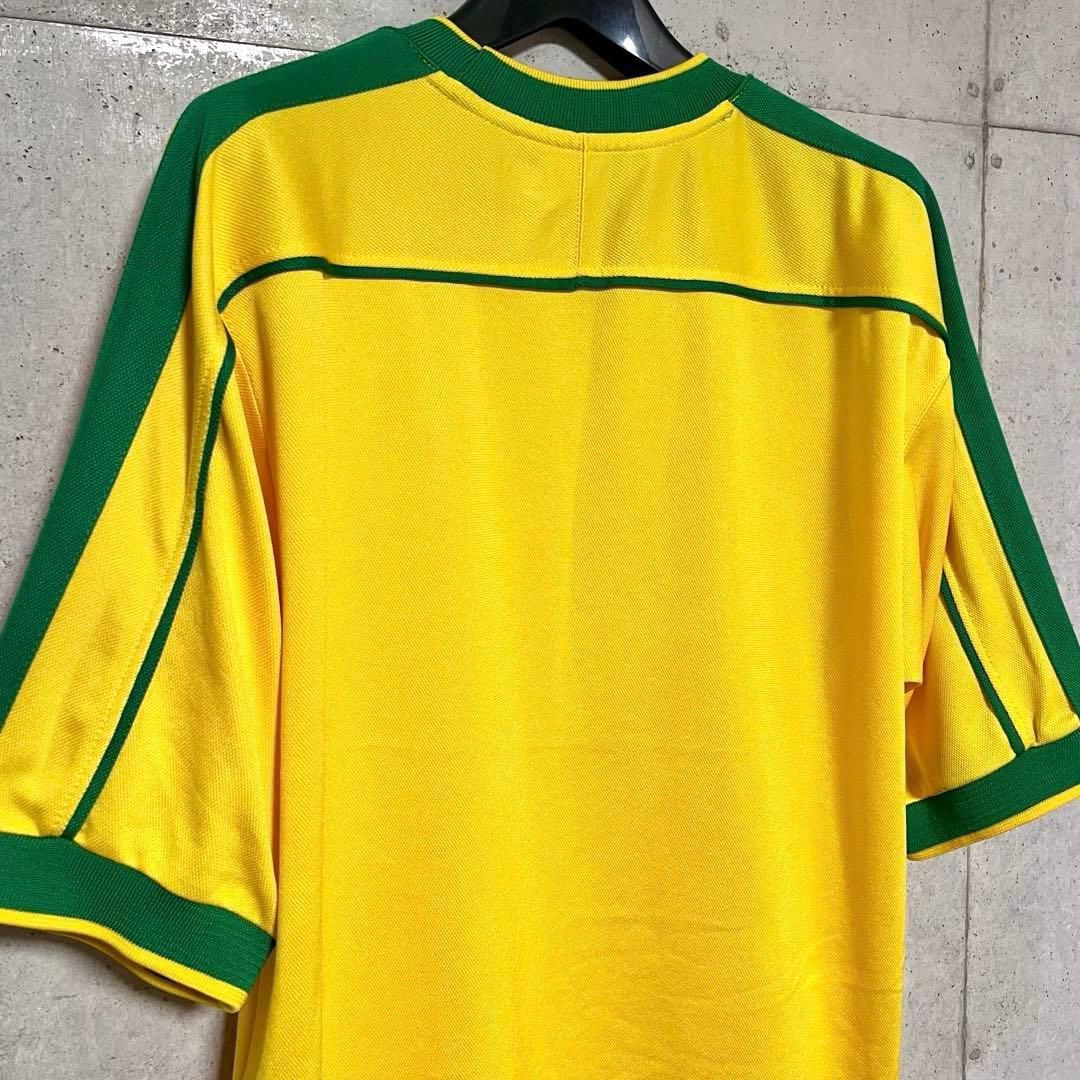 【美品/当時物】1998 ブラジル代表 ホームユニフォーム【Lサイズ】英国製