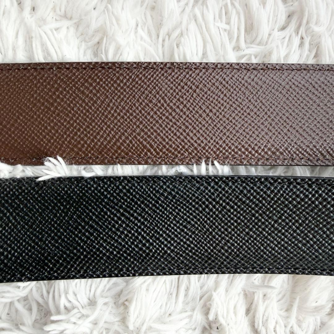 【美品&レア】モンブラン ベルト マイスターシューテック レザー リバーシブル