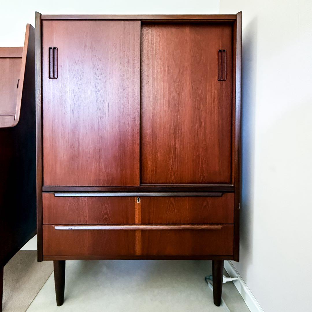 1月中のみ 北欧 デンマーク ビンテージ ドロワー キャビネット チーク