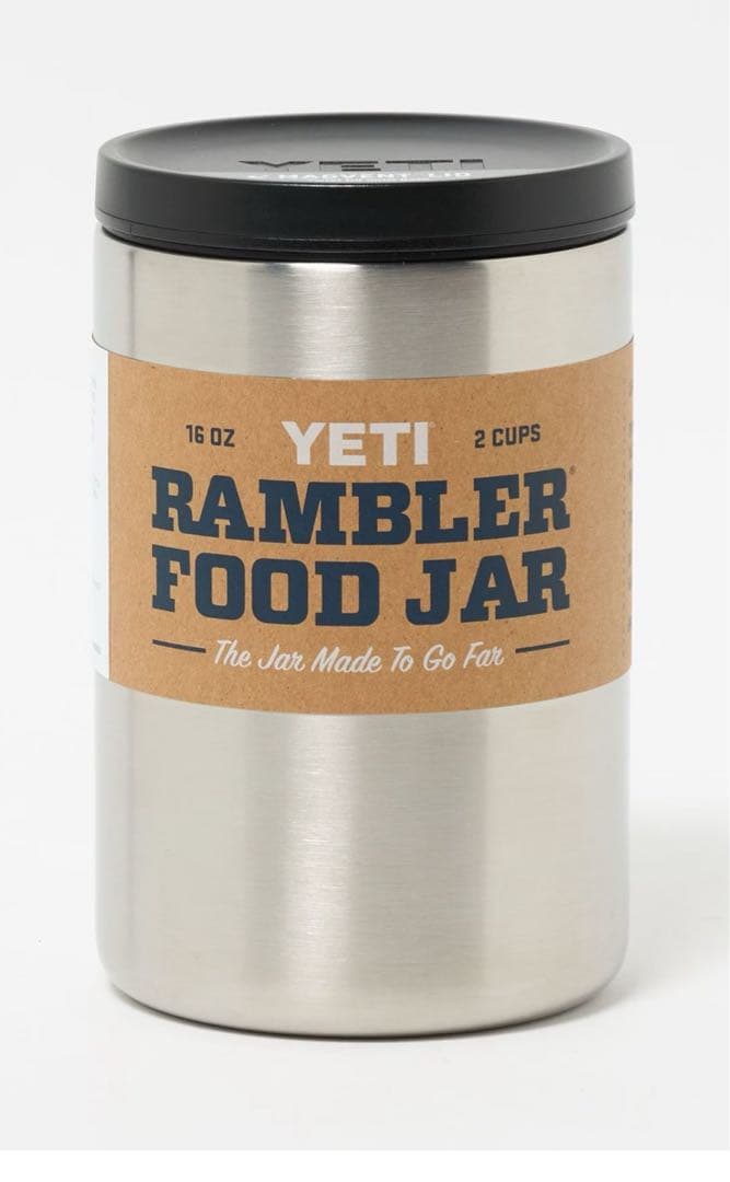 YETI フードジャー シルバー　16oz FOOD JAR イエティ
