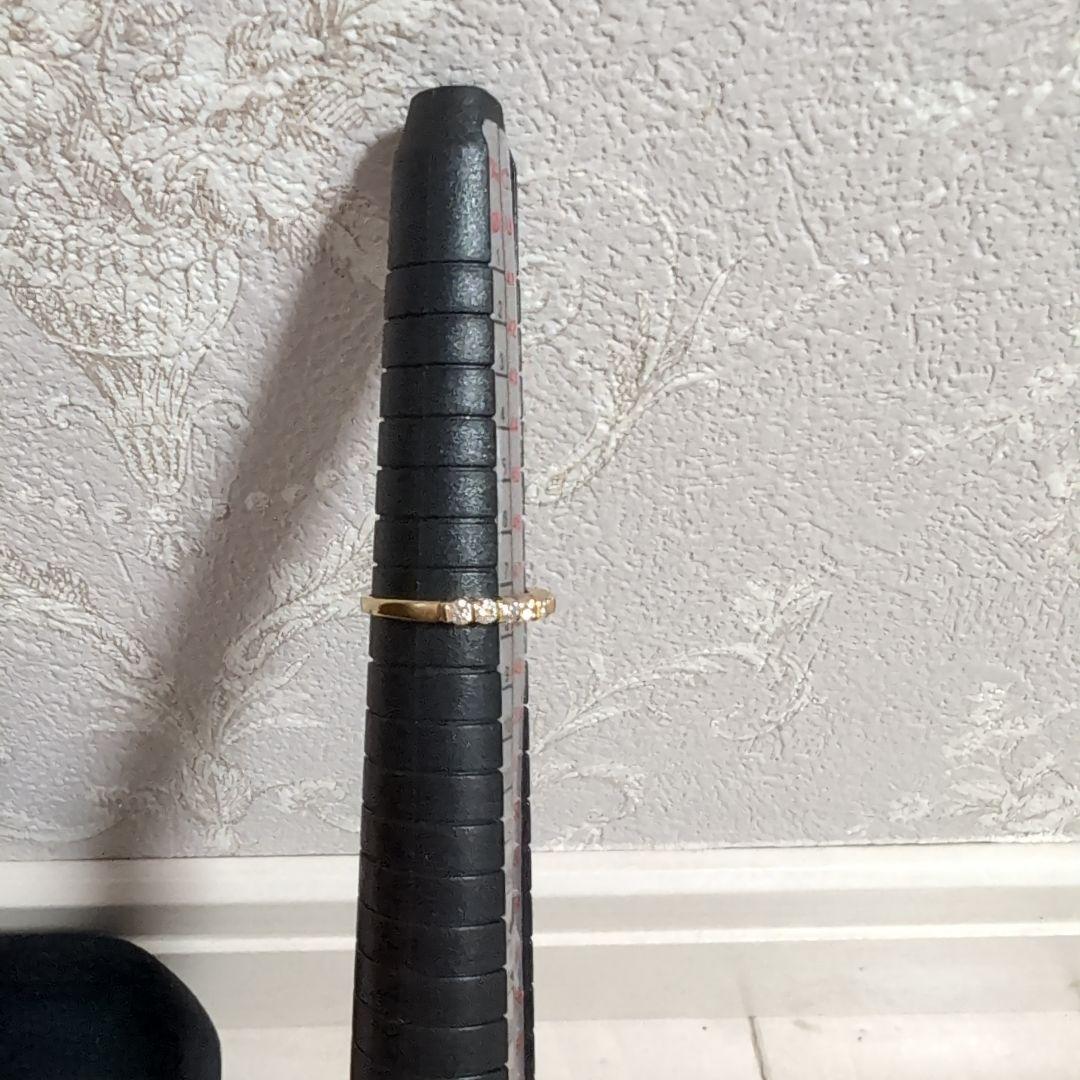 ティファニー ハーフエタニティ リング ダイヤモンド ゴールド