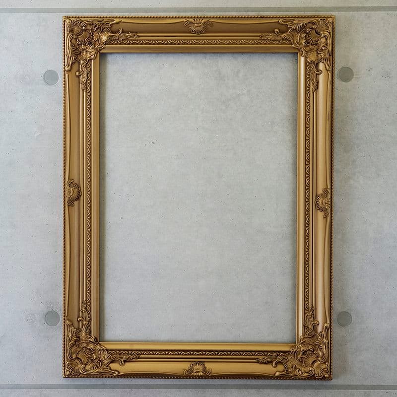 要問い合わせ♥️ヨーロピアン空間♥️ロココ調　フレーム　額　ゴールド　ホワイト