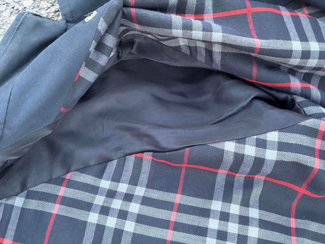 【Burberry】80s トレンチコート navy