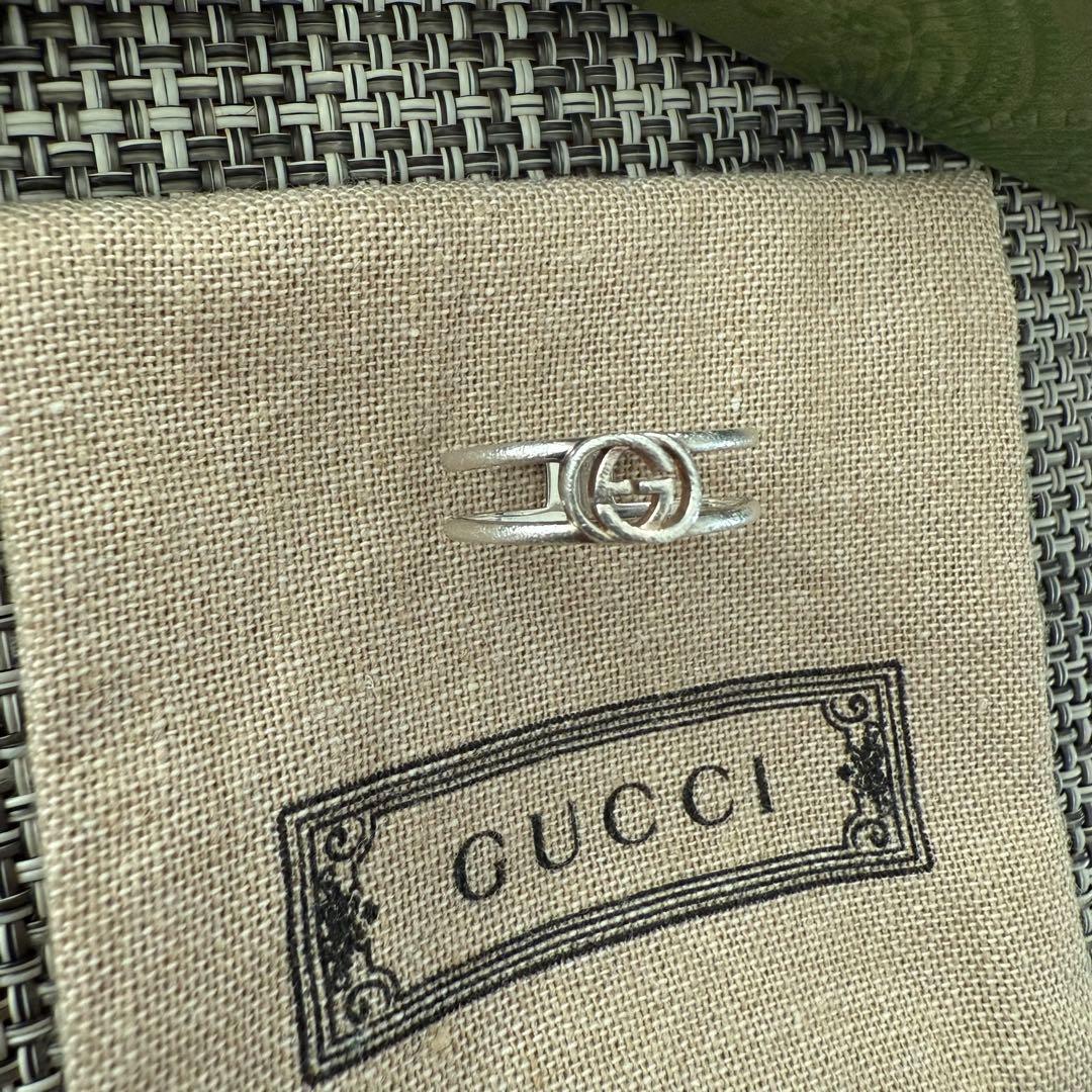 GUCCI シルバーリング 13号