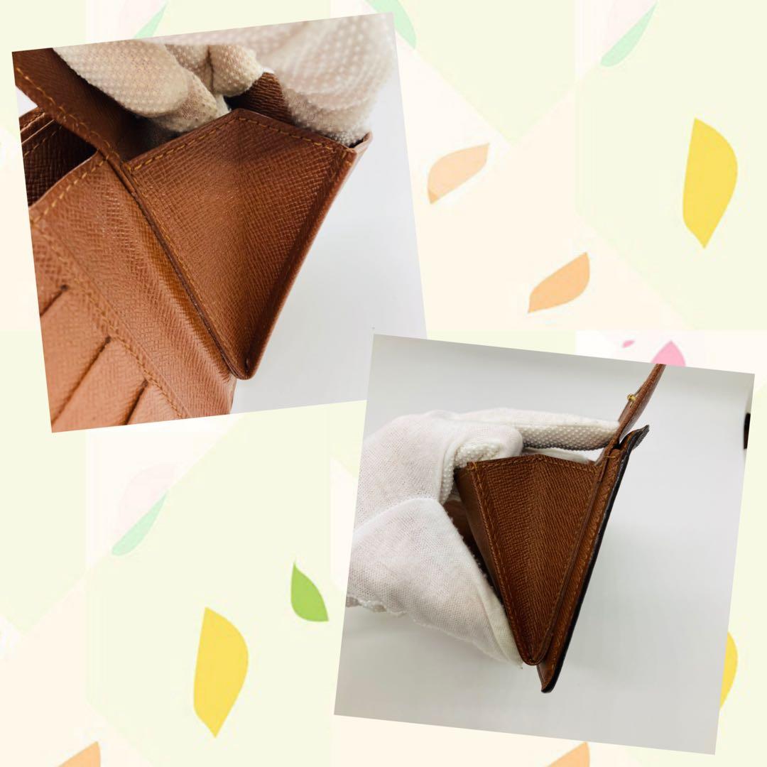 ルイヴィトン モノグラム 財布 二つ折り財布 マルコ A827