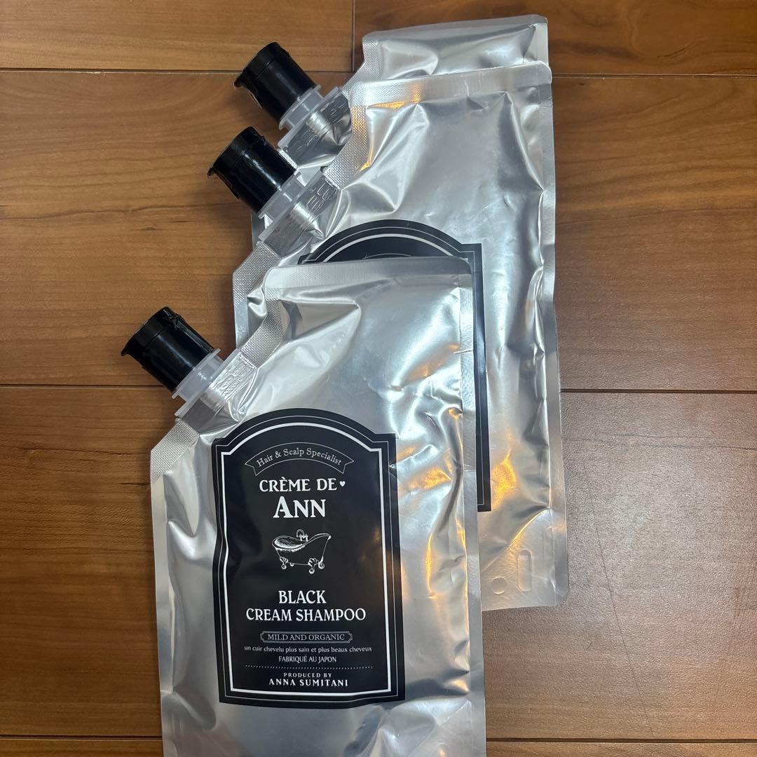 【未使用品】クレーム・ド・アン ブラッククリームシャンプー 300g 3個セット
