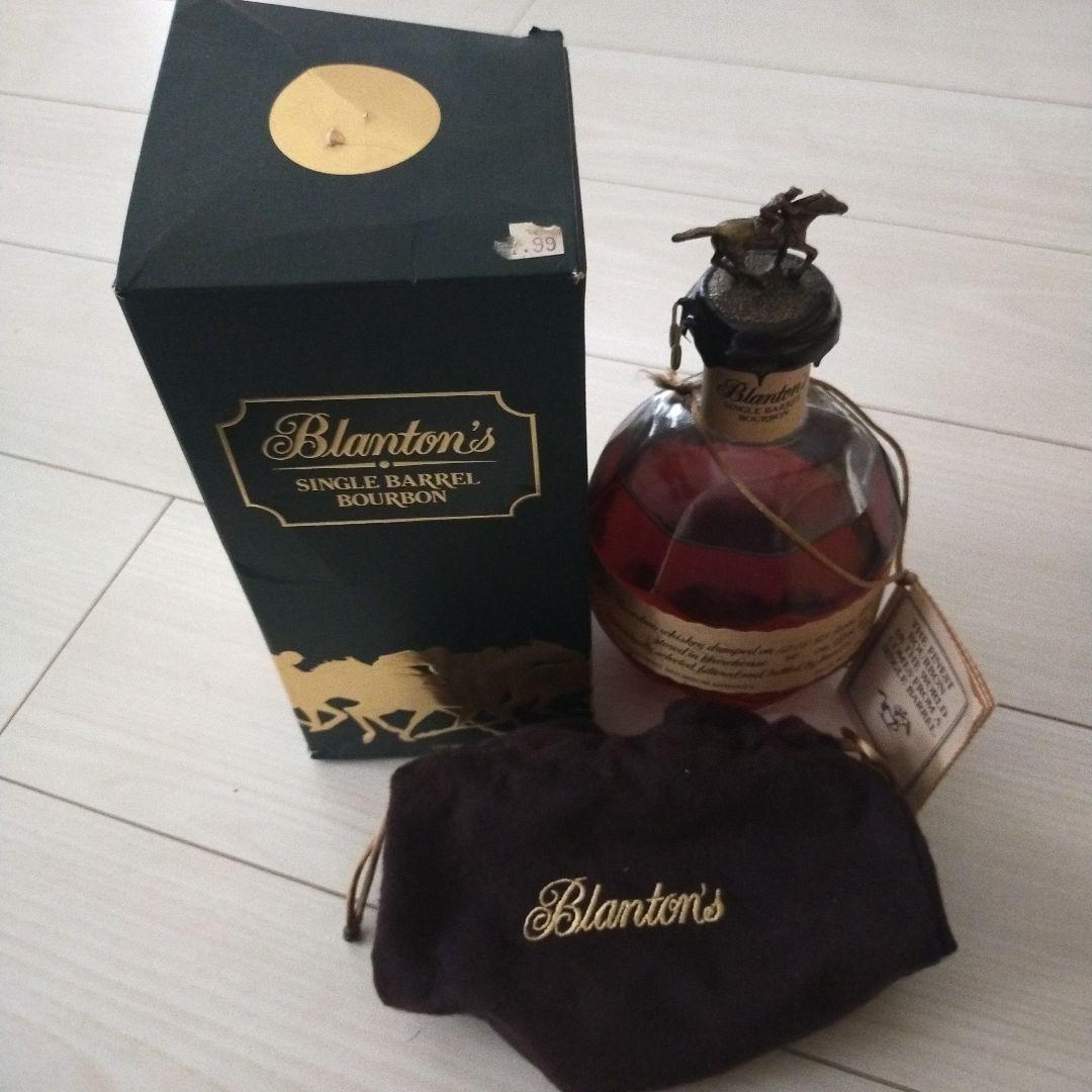 【値下げしました】Blanton's☆ウィスキー☆12/15/95☆巾着付き