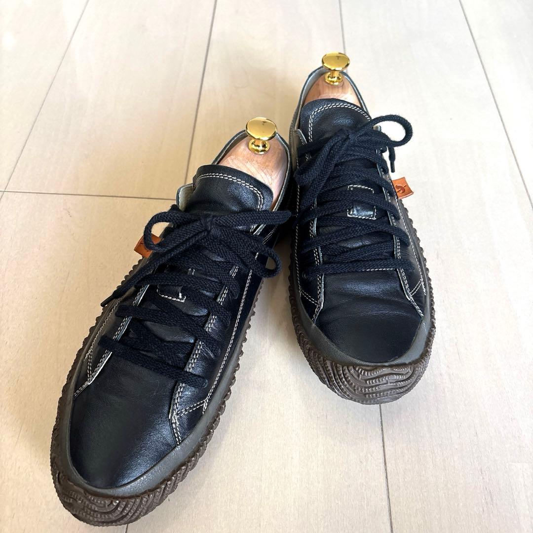 スピングルムーブスニーカー　レザーBlack