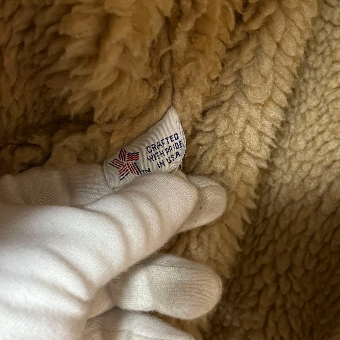 80's Schott スエード レザージャケット USA製 ジップアップ 42