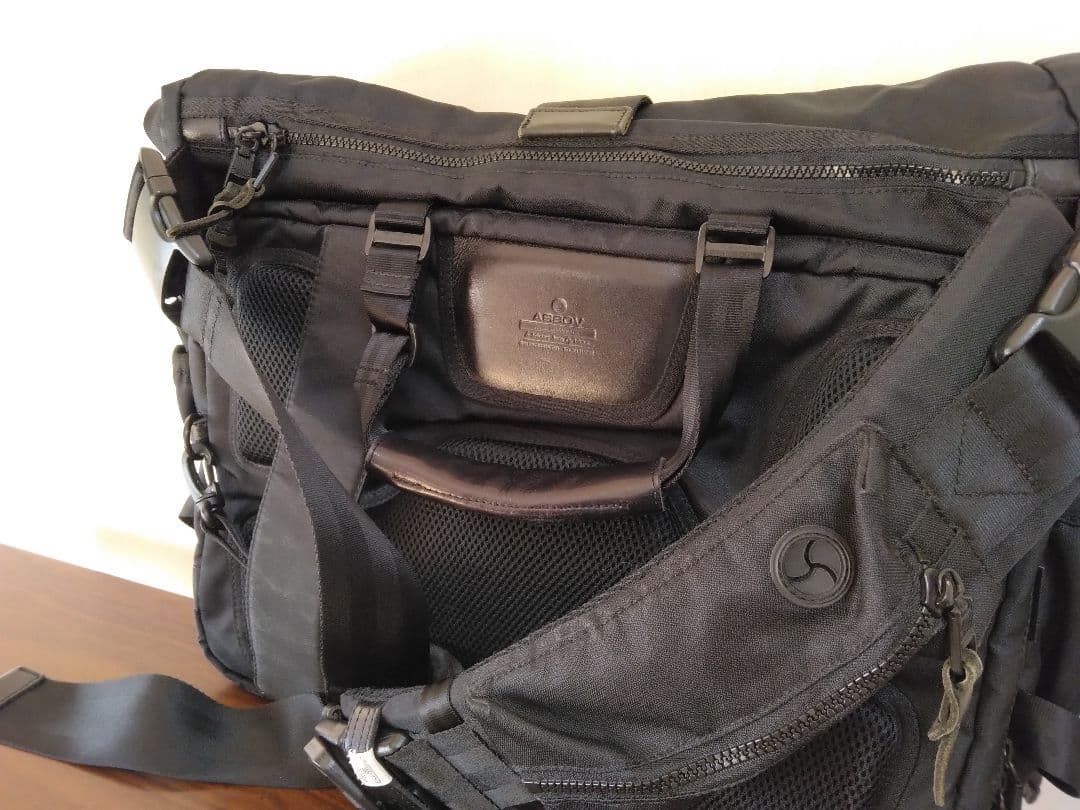 バッグ AS2OV CORDURA DOBBY 305D 2WAY BAG BLACK