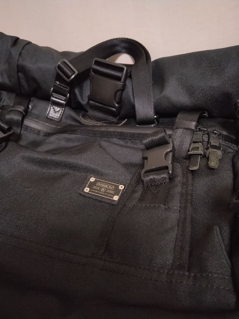 バッグ AS2OV CORDURA DOBBY 305D 2WAY BAG BLACK
