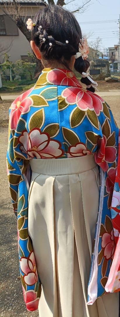 卒業式袴セット　ヒロミチ・ナカノ　紐下 87cm