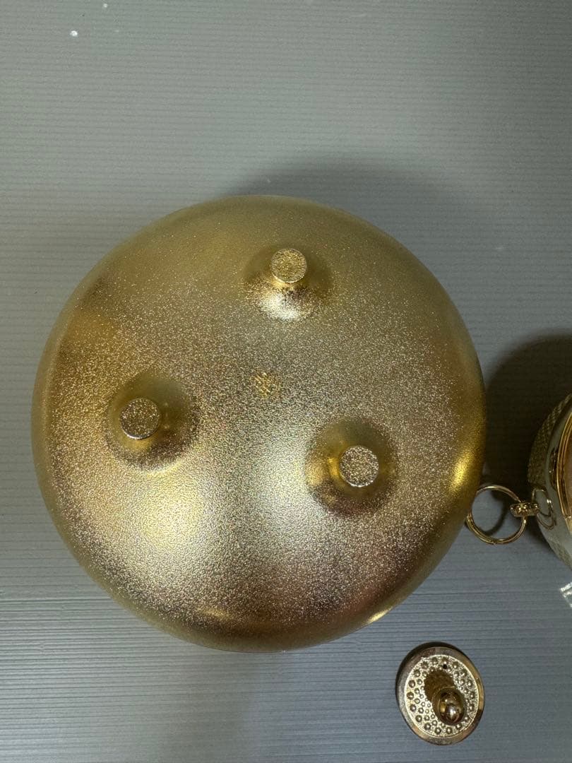 2252  24KGP金メッキ香炉