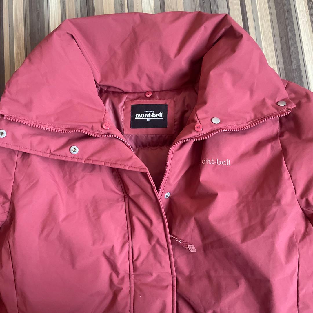 美品！mont-bell モンベル レディース(L)5重レイヤー 防寒 ボア襟