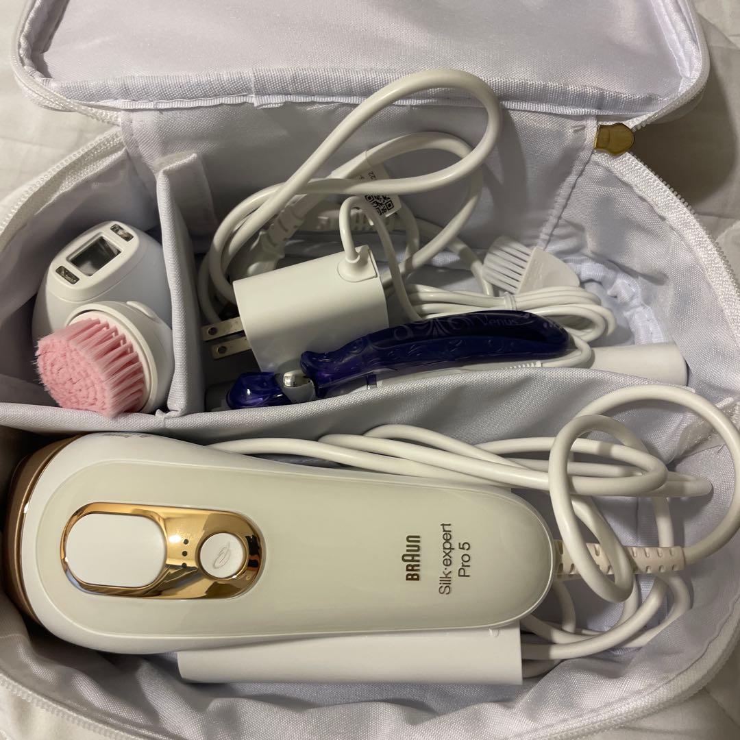美品　ブラウン　シルク・エキスパート　pro5 脱毛器