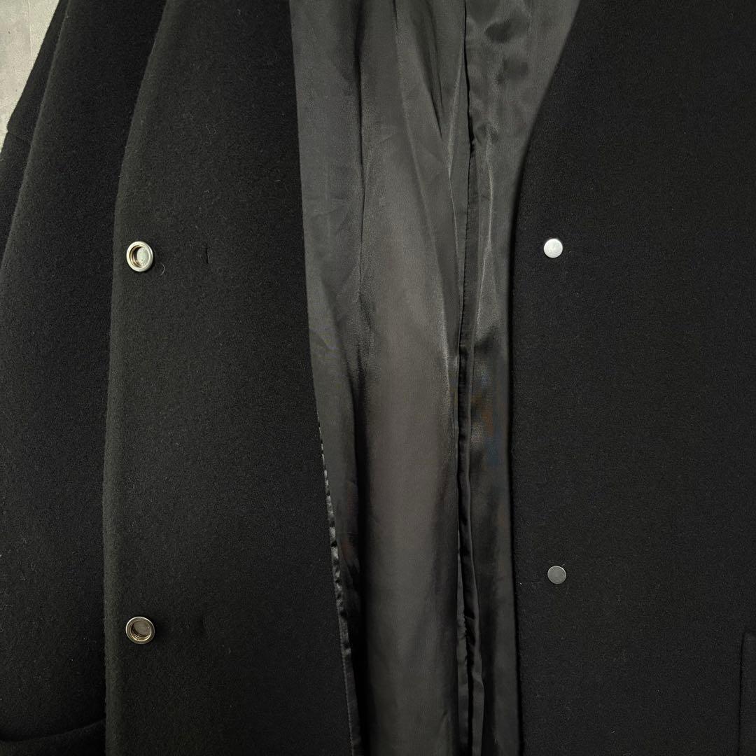 アンタイトル VネックノーカラーコートPONTETORTO 44 大きいサイズ
