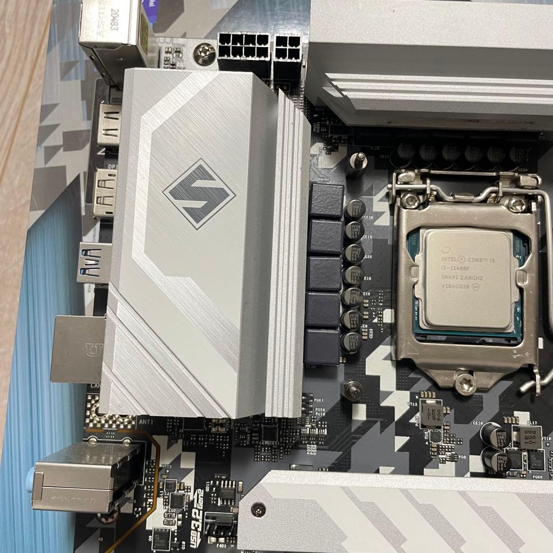 Corei5 11400F+ H570 STEEL LEGEND セット