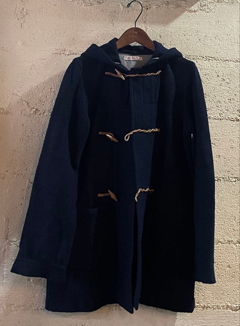 45rpm柔らかウールショートダッフルコート美品