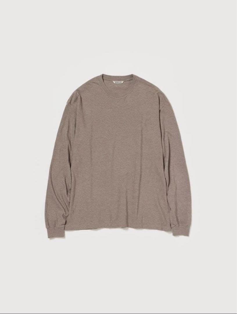 25AW 新品 AURALEE SEAMLESS L/S TEE SIZE 3