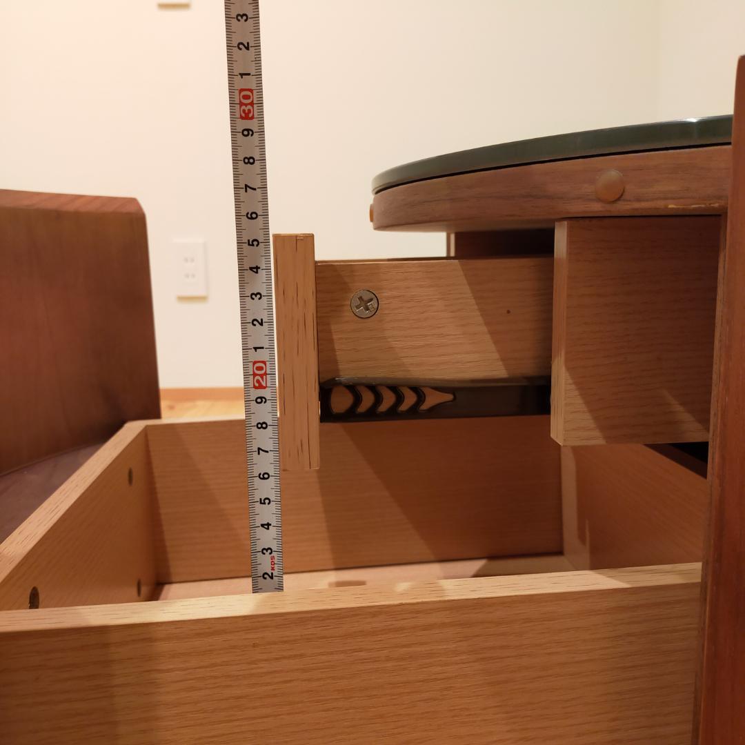 【8/11まで出品／値下済み】モーダエンカーサ／　ウォールナット　ローテーブル