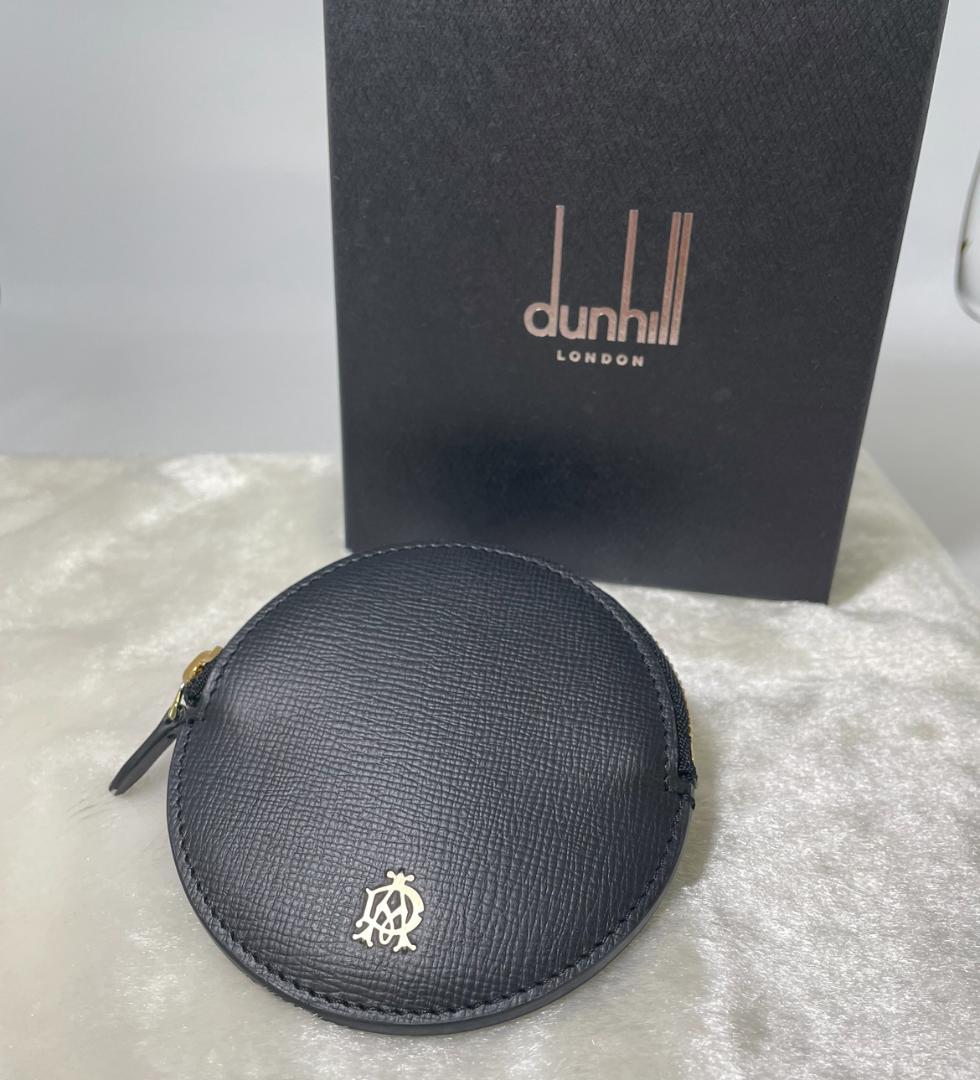 【未使用品】 dunhill ダンヒル ケース 小銭入れ レザー ブラック