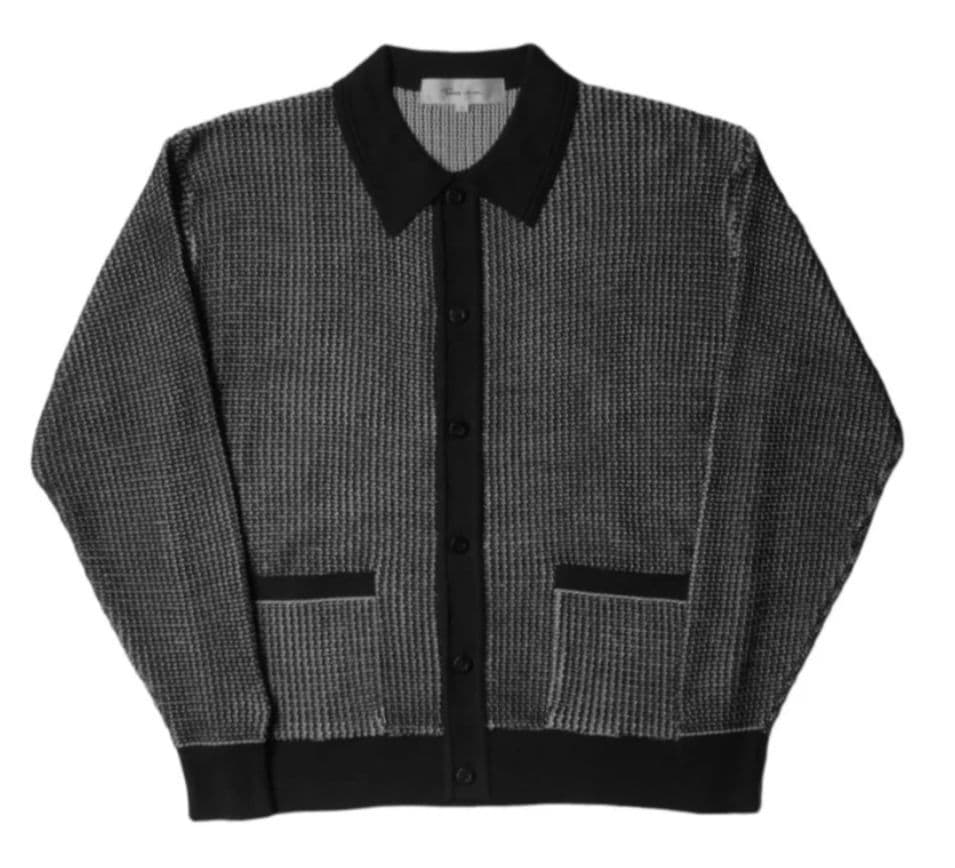 time is on 襟付き カーディガン タイムイズオン 新品未使用　ブラック