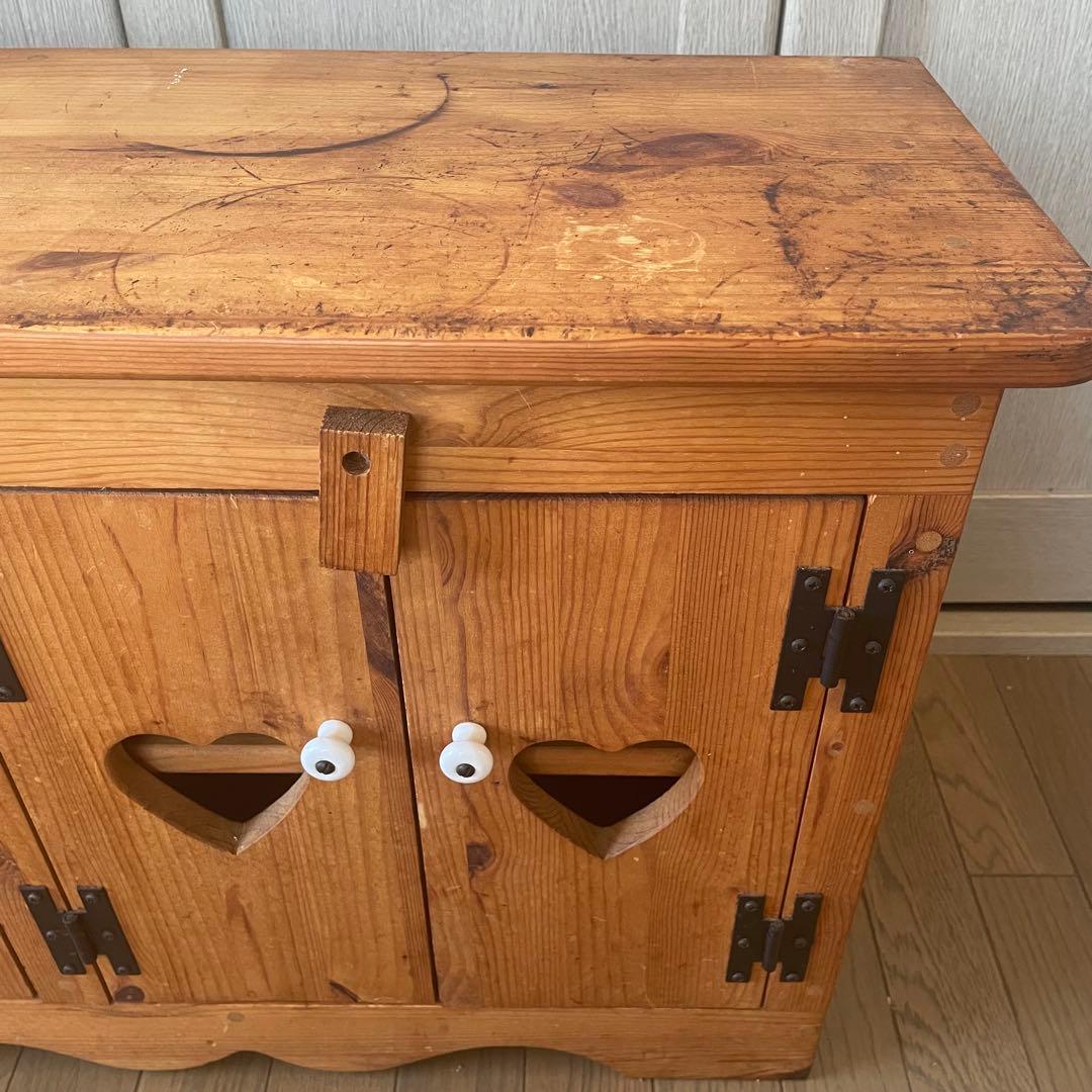 （used）カントリー家具　キャビネット　ローボード　テレビボード