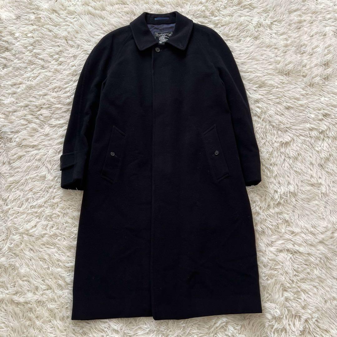 BURBERRY バーバリーズ カシミヤ バルマカーン　ステンカラーコート L