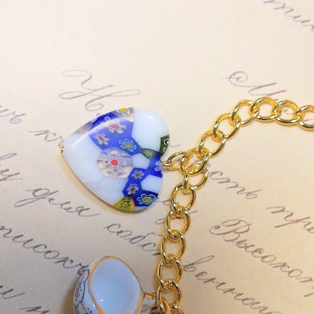 SOLD◆ハンドメイド バッグチャーム うさぎ ガラス 革タグ ビーズ