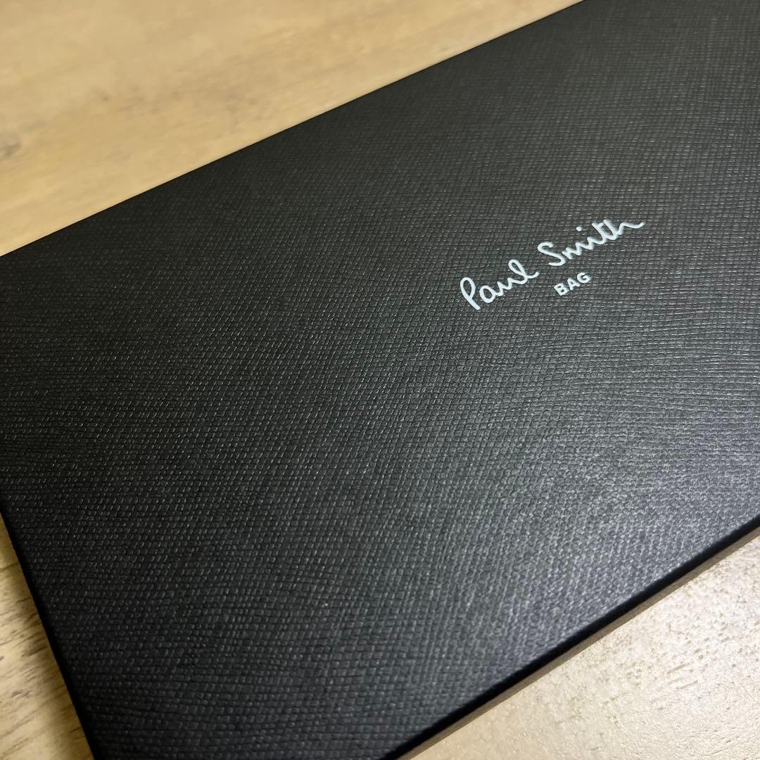 新品未使用 ポールスミス ブライトストライププラー 長財布