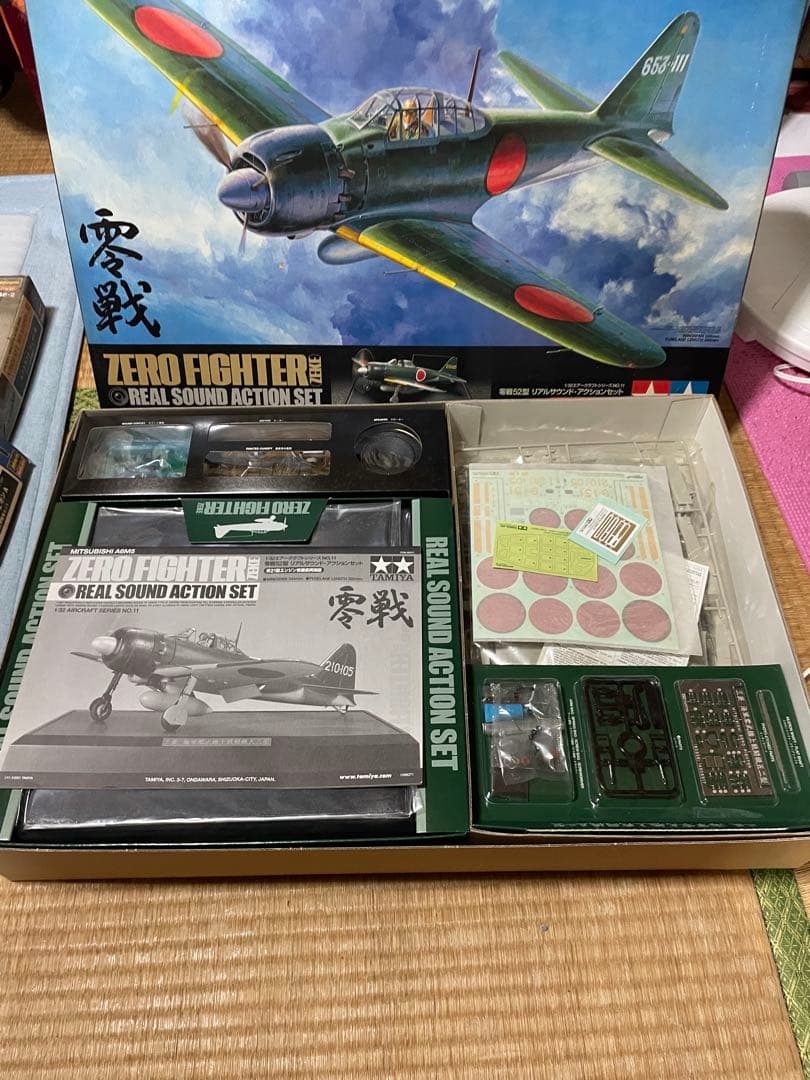 タミヤ　1/32 零戦52型　リアルサウンド　アクションセット