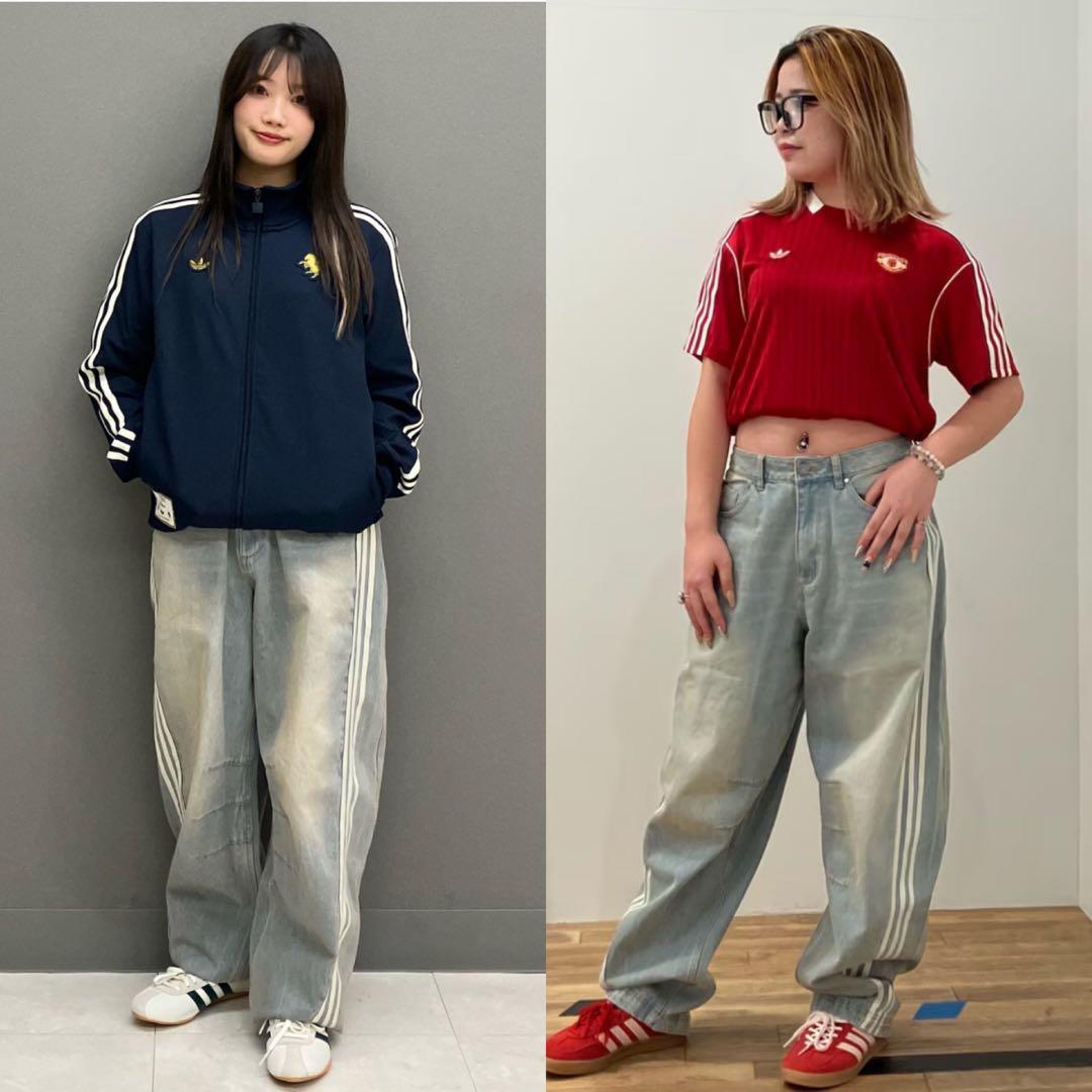 新品26⭐️ADILENIUMシーズン3 バナナフィット ウォッシュドデニムパンツ