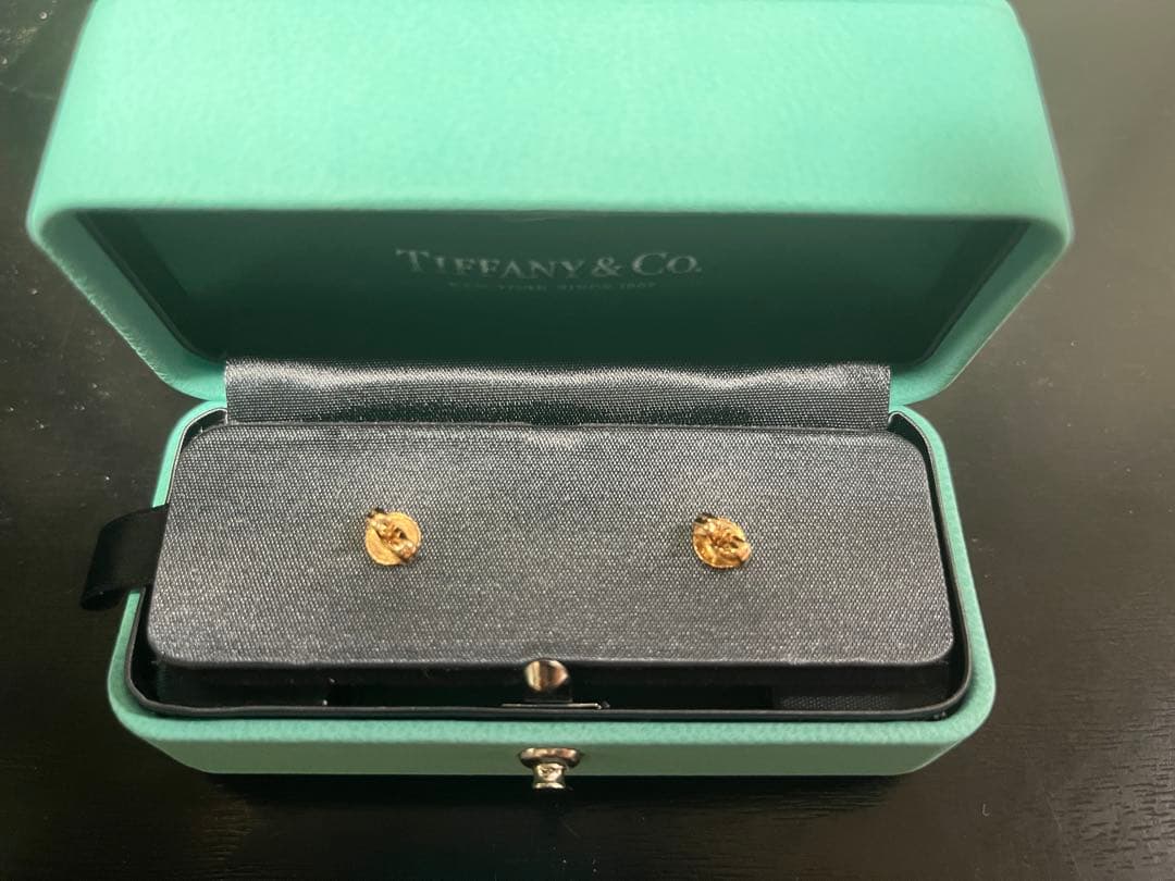 Tiffany & Co. オープンハート ローズゴールド　ピアス