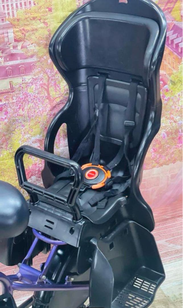 K2395 電動自転車ヤマハ パスキス 子供乗せ 20インチ 送料無料 パープル