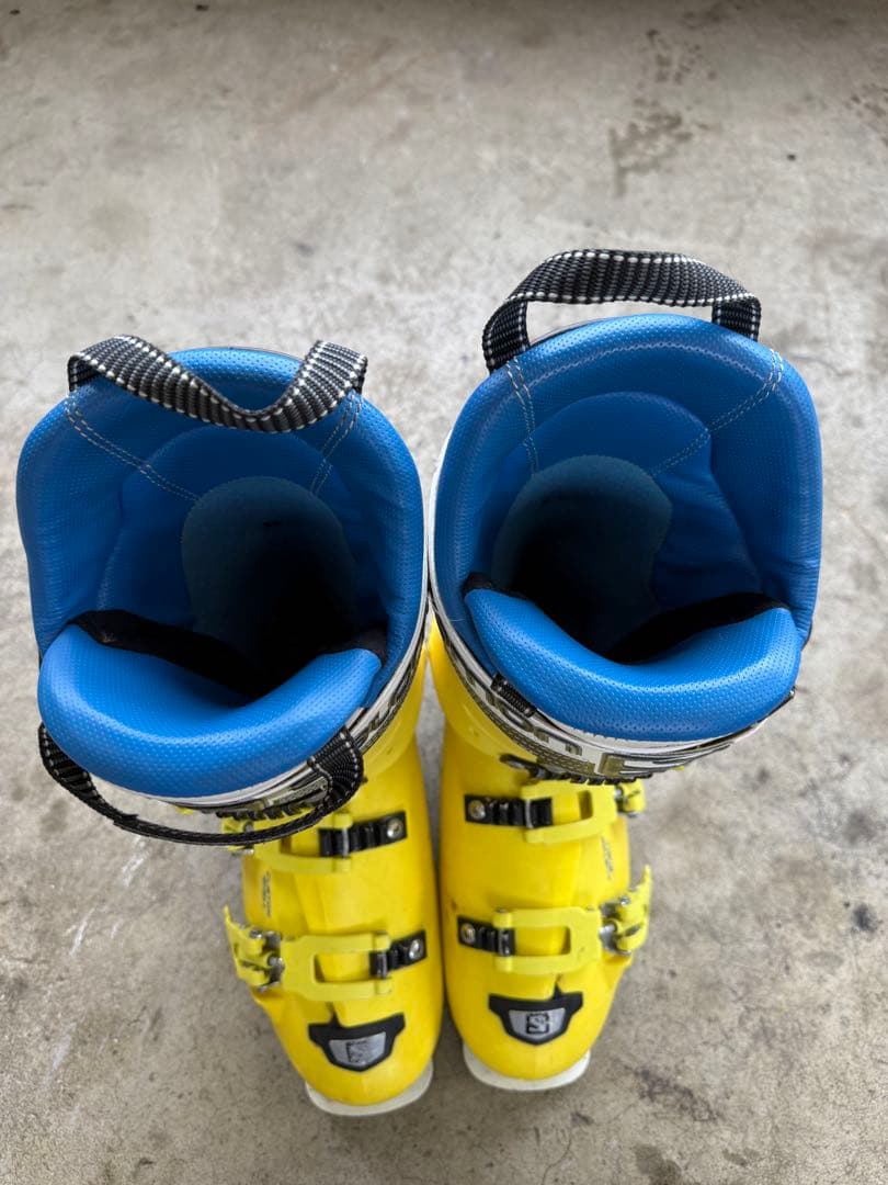Salomon X Max 130 イエロースキーブーツ