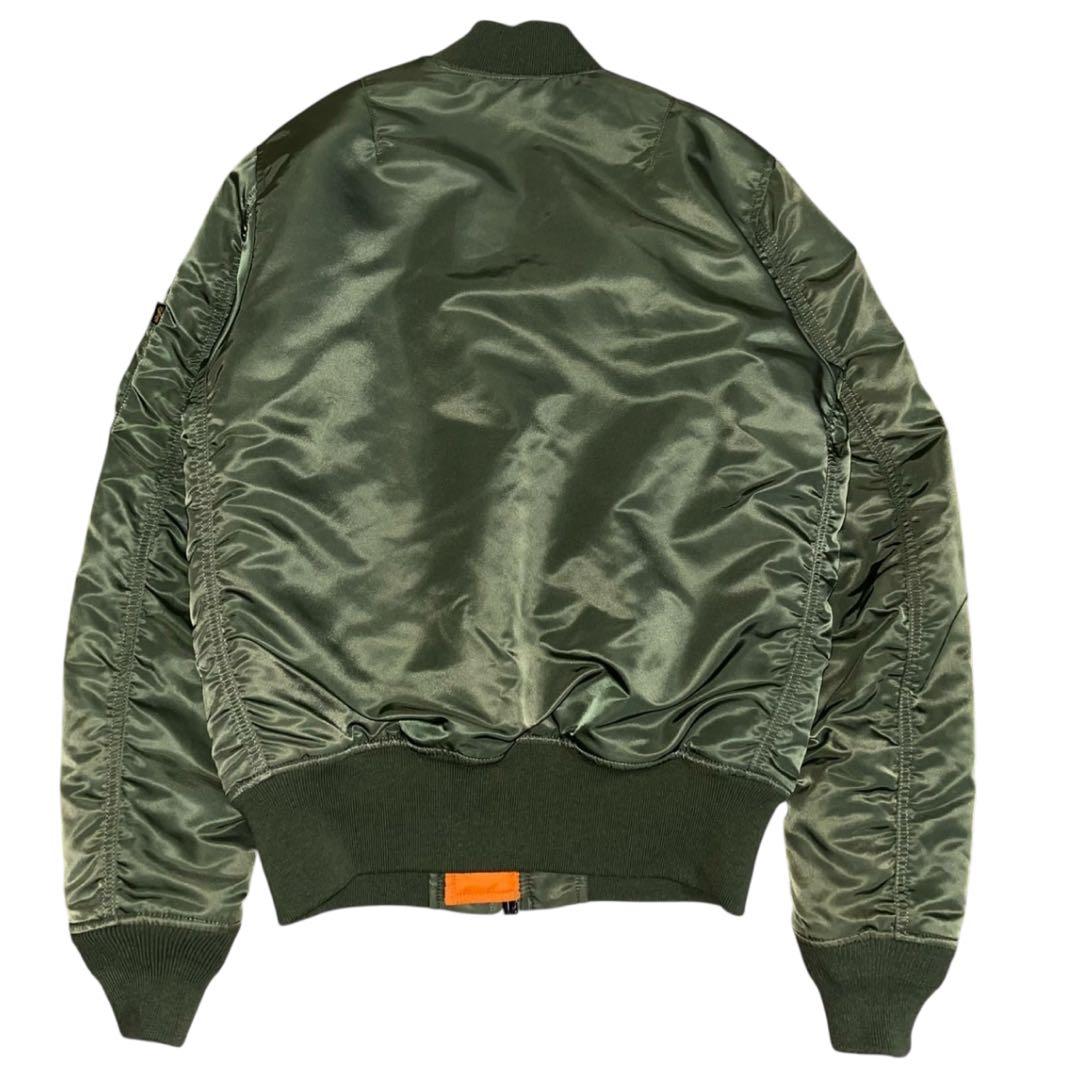 [美品] ALPHA MA-1タイプ ミリタリー フライトジャケット
