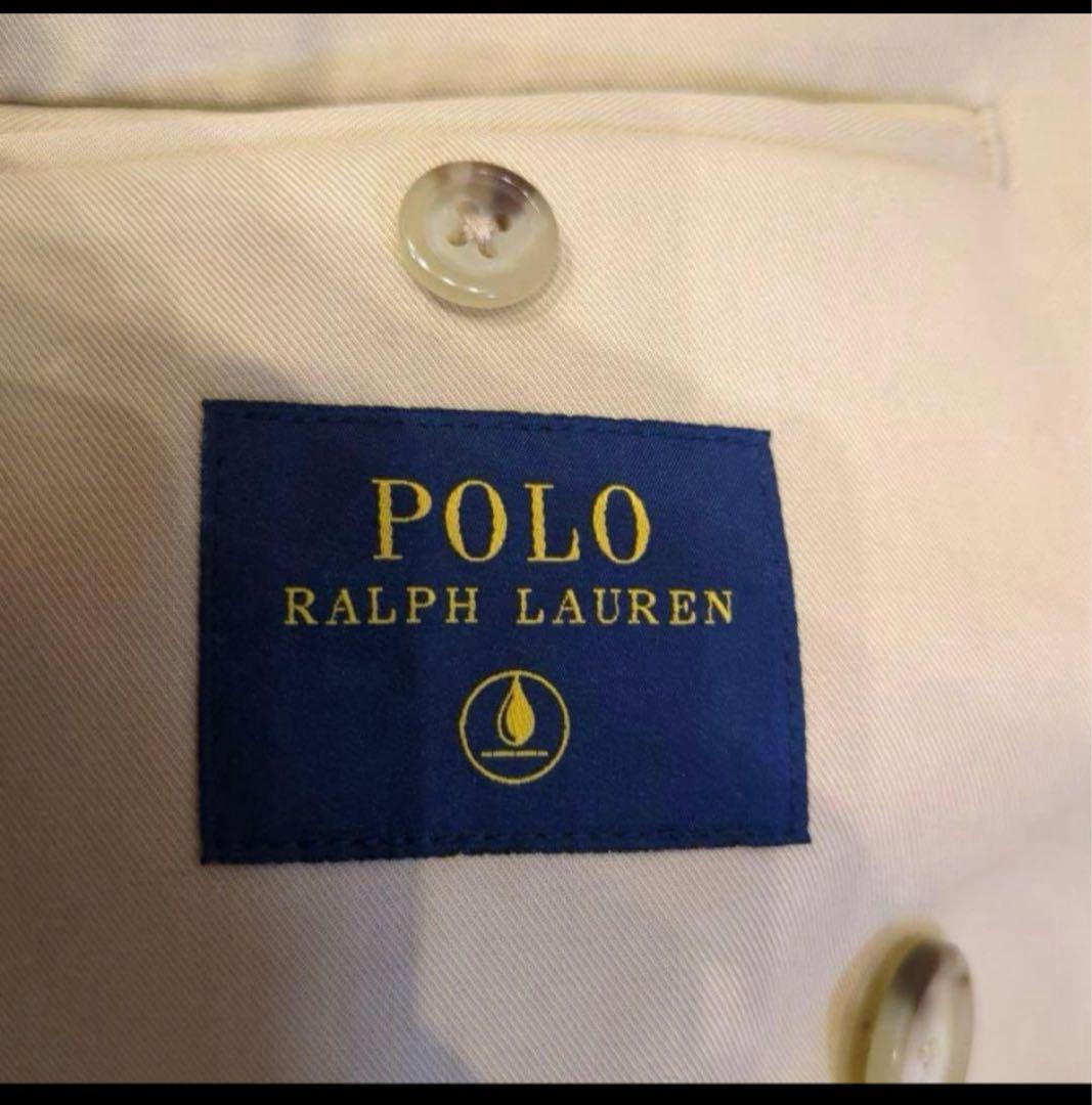 ポロラルフローレン　ベージュ　トレンチコート